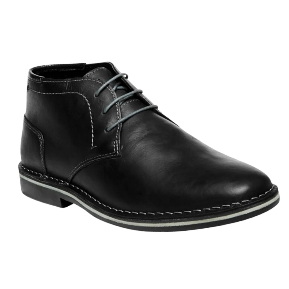 Sharp Steve Madden Black Chucka Boots